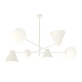   EMIBIG HERMES 6 WHITE Fehér Beltéri Csillár E14 IP20 EB-1348-6