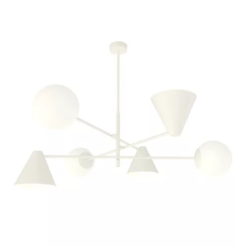EMIBIG HERMES 6 WHITE Fehér Beltéri Csillár E14 IP20 EB-1348-6