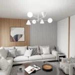 EMIBIG HERMES 6 WHITE Fehér Beltéri Csillár E14 IP20 EB-1348-6