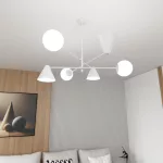 EMIBIG HERMES 6 WHITE Fehér Beltéri Csillár E14 IP20 EB-1348-6