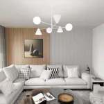 EMIBIG HERMES 6 WHITE Fehér Beltéri Csillár E14 IP20 EB-1348-6