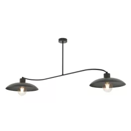   EMIBIG FOSTER 2 BLACK Fekete Beltéri Csillár E27 IP20 EB-1353-2