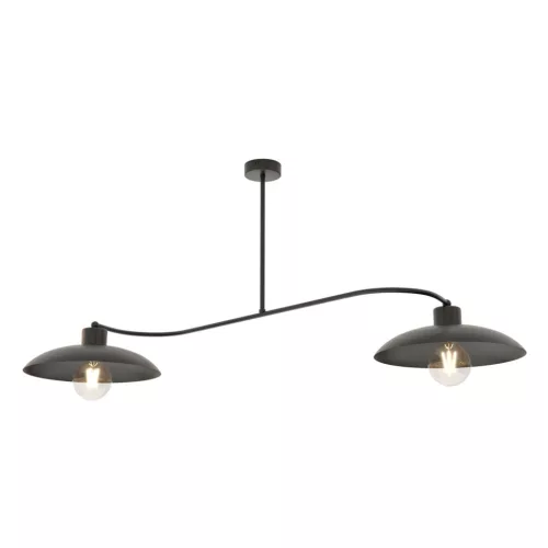 EMIBIG FOSTER 2 BLACK Fekete Beltéri Csillár E27 IP20 EB-1353-2