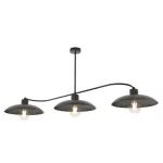 EMIBIG FOSTER 3 BLACK Fekete Beltéri Csillár E27 IP20 EB-1353-3