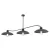 EMIBIG FOSTER 3 BLACK Fekete Beltéri Csillár E27 IP20 EB-1353-3