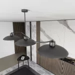 EMIBIG FOSTER 3 BLACK Fekete Beltéri Csillár E27 IP20 EB-1353-3