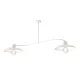 EMIBIG FOSTER 2 WHITE Fehér Beltéri Csillár E27 IP20 EB-1354-2