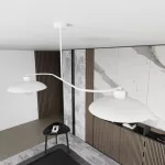 EMIBIG FOSTER 2 WHITE Fehér Beltéri Csillár E27 IP20 EB-1354-2