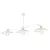 EMIBIG FOSTER 3 WHITE Fehér Beltéri Csillár E27 IP20 EB-1354-3
