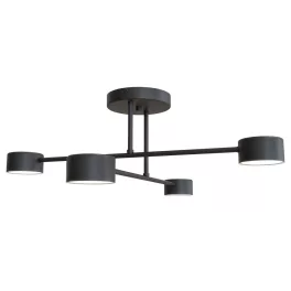   EMIBIG HALO 4 BLACK Fekete Beltéri Mennyezeti lámpa GX53 IP20 EB-1355-4