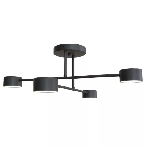 EMIBIG HALO 4 BLACK Fekete Beltéri Mennyezeti lámpa GX53 IP20 EB-1355-4