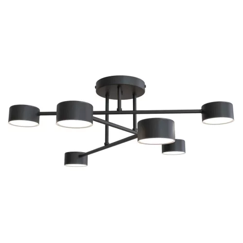 EMIBIG HALO 6 BLACK Fekete Beltéri Mennyezeti lámpa GX53 IP20 EB-1355-6