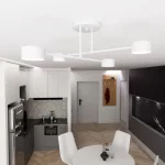 EMIBIG HALO 4 WHITE Fehér Beltéri Mennyezeti lámpa GX53 IP20 EB-1356-4