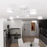 EMIBIG HALO 6 WHITE Fehér Beltéri Mennyezeti lámpa GX53 IP20 EB-1356-6