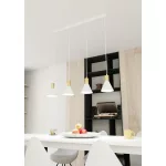 EMIBIG ROSA 4 WH Fehér Beltéri Függőlámpa E27 IP20 EB-1389-4