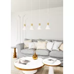 EMIBIG ROSA 4 WH Fehér Beltéri Függőlámpa E27 IP20 EB-1389-4