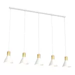 EMIBIG ROSA 5 WH Fehér Beltéri Függőlámpa E27 IP20 EB-1389-5
