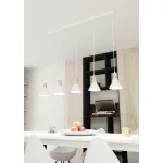 EMIBIG ROSA 5 WH Fehér Beltéri Függőlámpa E27 IP20 EB-1389-5