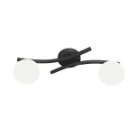 EMIBIG OPUS 2 BL OPAL Fekete Beltéri Mennyezeti lámpa E14 IP20 EB-1390-2