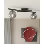 EMIBIG OPUS 2 BL GRAFIT Fekete Beltéri Mennyezeti lámpa E14 IP20 EB-1391-2