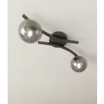 EMIBIG OPUS 2 BL GRAFIT Fekete Beltéri Mennyezeti lámpa E14 IP20 EB-1391-2