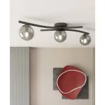EMIBIG OPUS 3 BL GRAFIT Fekete Beltéri Mennyezeti lámpa E14 IP20 EB-1391-3