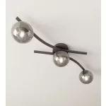 EMIBIG OPUS 3 BL GRAFIT Fekete Beltéri Mennyezeti lámpa E14 IP20 EB-1391-3