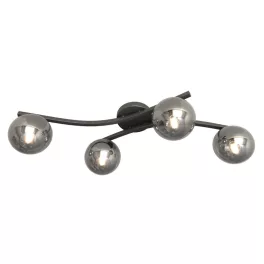   EMIBIG OPUS 4 BL GRAFIT Fekete Beltéri Mennyezeti lámpa E14 IP20 EB-1391-4