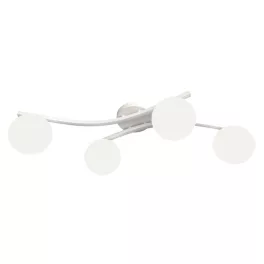   EMIBIG OPUS 4 WH OPAL Fehér Beltéri Mennyezeti lámpa E14 IP20 EB-1392-4