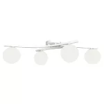 EMIBIG OPUS 4 WH OPAL Fehér Beltéri Mennyezeti lámpa E14 IP20 EB-1392-4