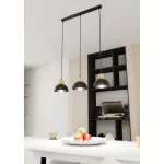 EMIBIG SECO 3 BL Fekete Beltéri Mennyezeti lámpa E27 IP20 EB-1393-3