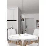 EMIBIG TARGET 1 BL Fekete Beltéri Függőlámpa E27 IP20 EB-1400-1