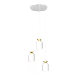   EMIBIG TARGET 3 WH PREM Fehér Beltéri Függőlámpa E27 IP20 EB-1401-3PREM