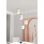 EMIBIG TARGET 4 WH PREM Fehér Beltéri Függőlámpa E27 IP20 EB-1401-4PREM