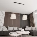 EMIBIG EPOCA 2 BEIGE Fekete Beltéri Függőlámpa E27 IP20 EB-1404-2