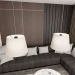 EMIBIG EPOCA 2 BEIGE Fekete Beltéri Függőlámpa E27 IP20 EB-1404-2