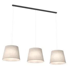   EMIBIG EPOCA 3 BEIGE Fekete Beltéri Függőlámpa E27 IP20 EB-1404-3