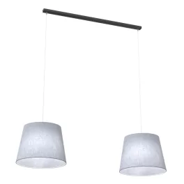   EMIBIG EPOCA 2 GREY Fekete Beltéri Függőlámpa E27 IP20 EB-1405-2