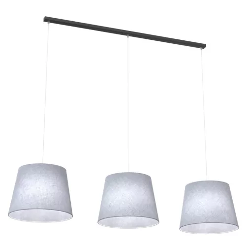 EMIBIG EPOCA 3 GREY Fekete Beltéri Függőlámpa E27 IP20 EB-1405-3