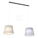 EMIBIG EPOCA 2 MIX Fekete Beltéri Függőlámpa E27 IP20 EB-1406-2