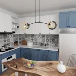 EMIBIG SKIVA 2 BL Fekete Beltéri Függőlámpa E27 IP20 EB-1409-2