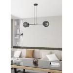 EMIBIG XOTIC 2 BL Fekete Beltéri Függőlámpa E27 IP20 EB-1411-2