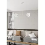 EMIBIG XOTIC 2 WH Fehér Beltéri Függőlámpa E27 IP20 EB-1412-2