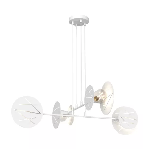 EMIBIG XOTIC 4 WH Fehér Beltéri Függőlámpa E27 IP20 EB-1412-4