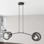 EMIBIG EUFORIA 2 BL Fekete Beltéri Függőlámpa E27 IP20 EB-1413-2