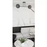 EMIBIG FRICK 2 BL Fekete Beltéri Mennyezeti lámpa E27 IP20 EB-1415-2