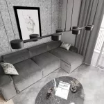 EMIBIG MEGARA 8 BL Fekete Beltéri Függőlámpa GX53 IP20 EB-1439-8