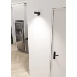 EMIBIG SORA K1 BL Fekete Beltéri Fali lámpa GX53 IP20 EB-1440-K1