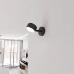 EMIBIG SORA K1 BL Fekete Beltéri Fali lámpa GX53 IP20 EB-1440-K1