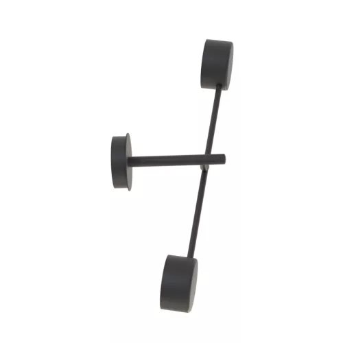 EMIBIG NATSU K2 BL Fekete Beltéri Fali lámpa GX53 IP20 EB-1444-K2